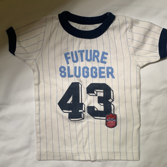 Carter’s 12 month baseball theme, pajamas - Picture 2 of 10